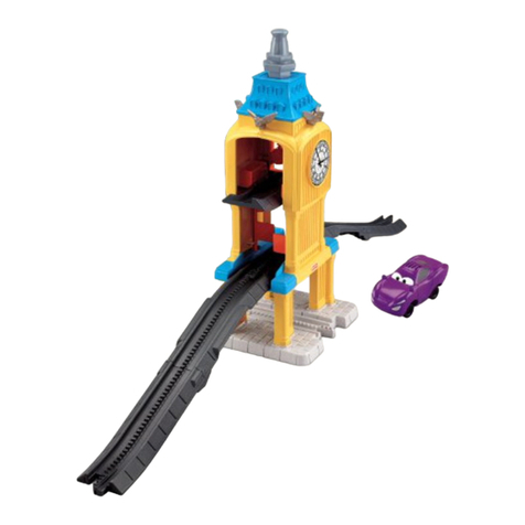 Fisher-Price GeoTrax V9961 instruction sheet