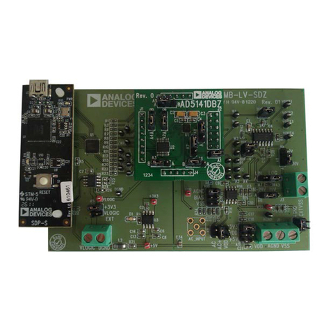 Analog Devices EVAL-AD5141DBZ User manual Analog Devices EVAL-AD5141DBZ User manual