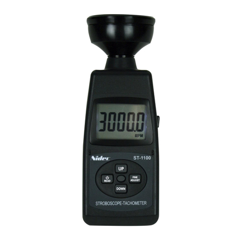 Nidec ST-1100 Operation manual