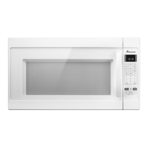 Amana AMV6502REW User manual Amana AMV6502REW User manual