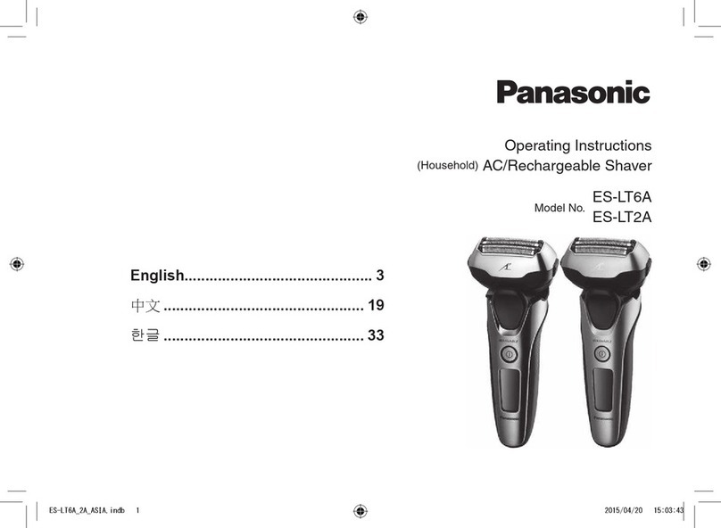 Panasonic ES-LT2A User manual