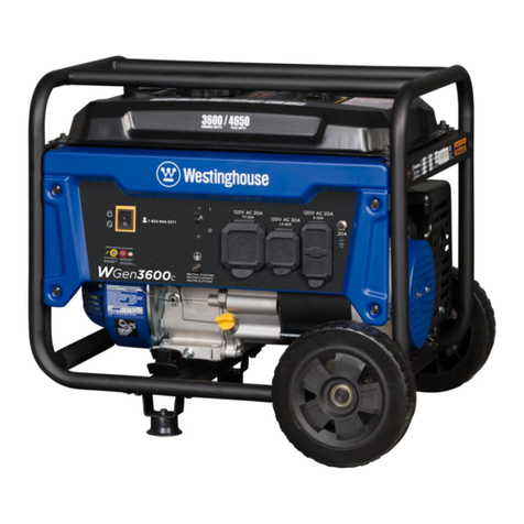 Westinghouse WGEN3600C user manual