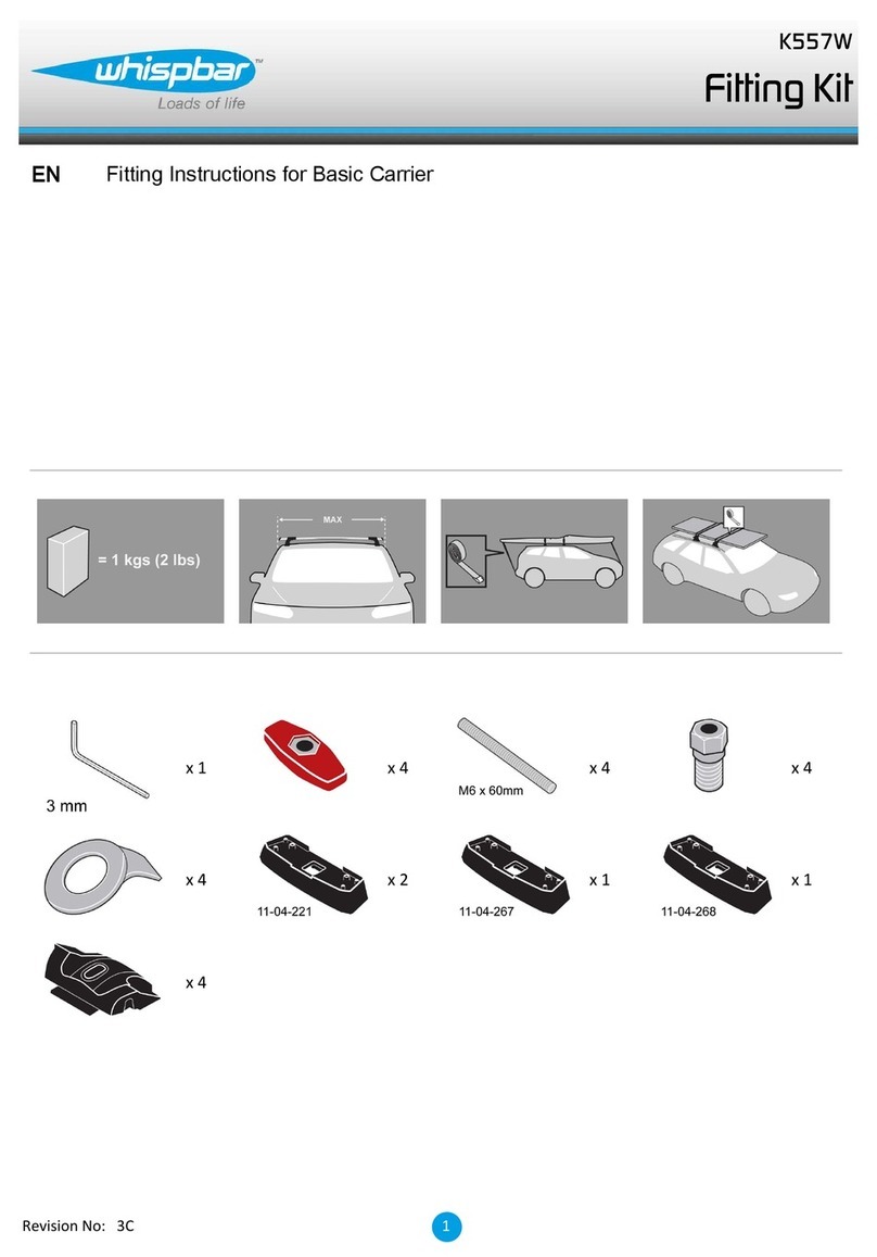 Whispbar K557W User manual