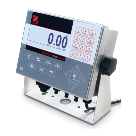 OHAUS T72XW AM instruction manual