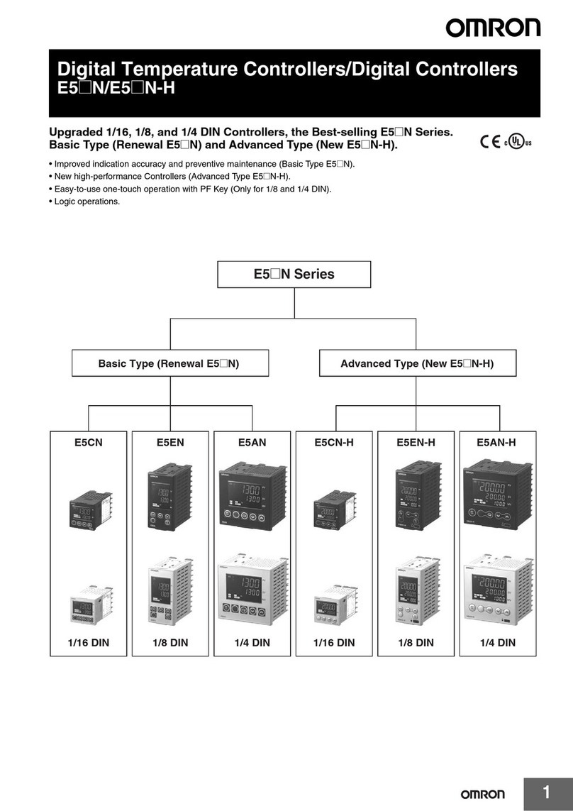 Omron E5_N-H Series manual