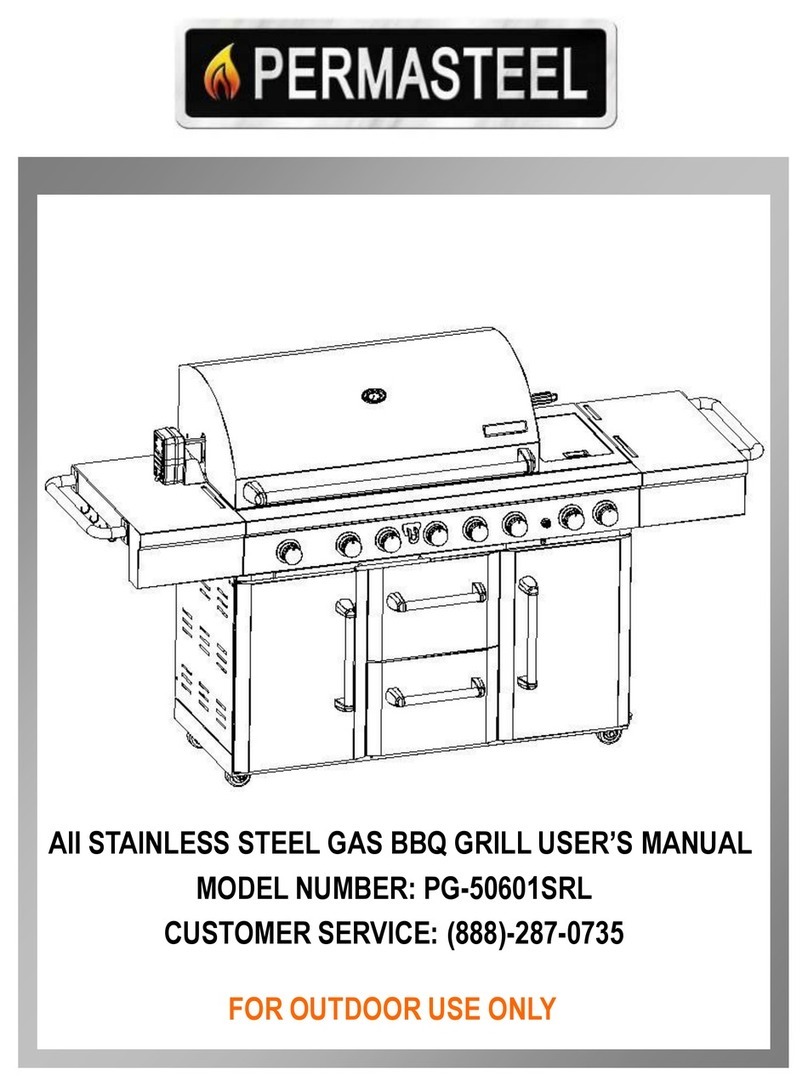 PERMASTEEL PG-50601SRL user manual