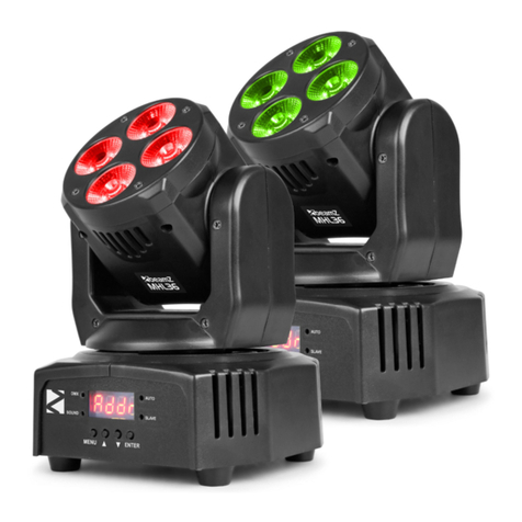 Beamz MHL36 instruction manual