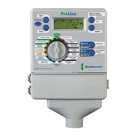 Weathermatic ProLine 800 Series owner's manual Weathermatic ProLine 800 Series owner's manual
