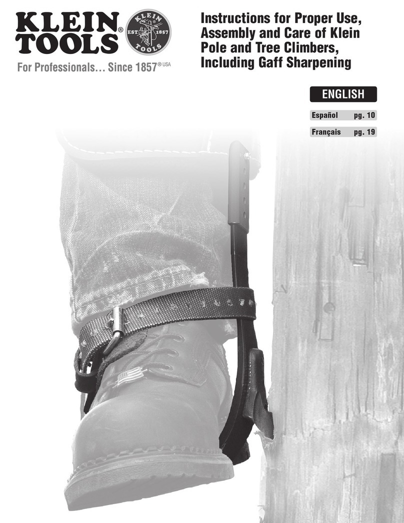 Klein Tools CN1972ARL Instructions for Proper Use, Assembly and Care