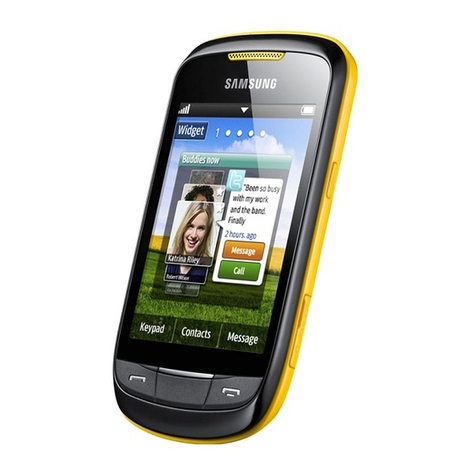 Samsung GT-S3850 User manual