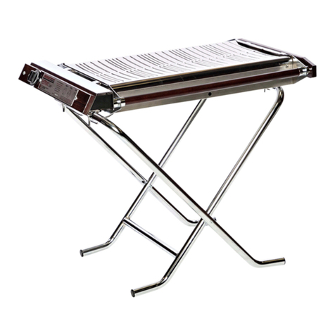Cinders Barbecues FESTIVAL SG80F operating instructions