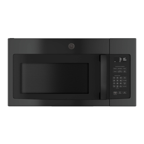 GE Spacemaker JVM1630WK User manual GE Spacemaker JVM1630WK User manual