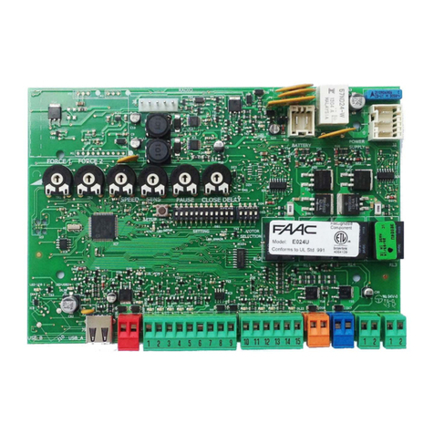 FAAC 3350.1 User manual