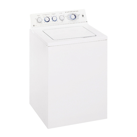 GE Appliances Profile WNSE4200 User manual