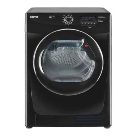 Hoover DYNAMIC DRY 8+ User manual Hoover DYNAMIC DRY 8+ User manual
