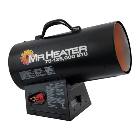 MrHeater MR. HEATER MH125FAV Assembly instructions