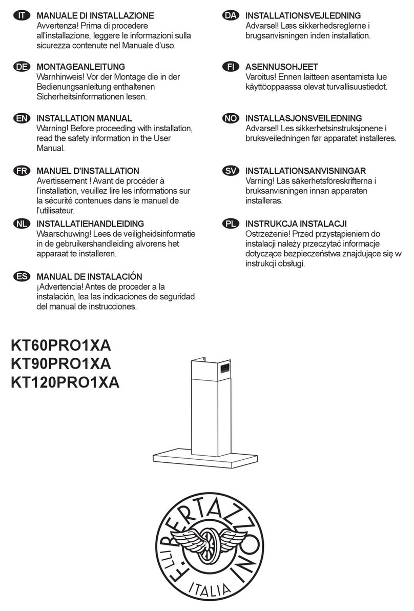 Bertazzoni KT90PRO1XA User manual
