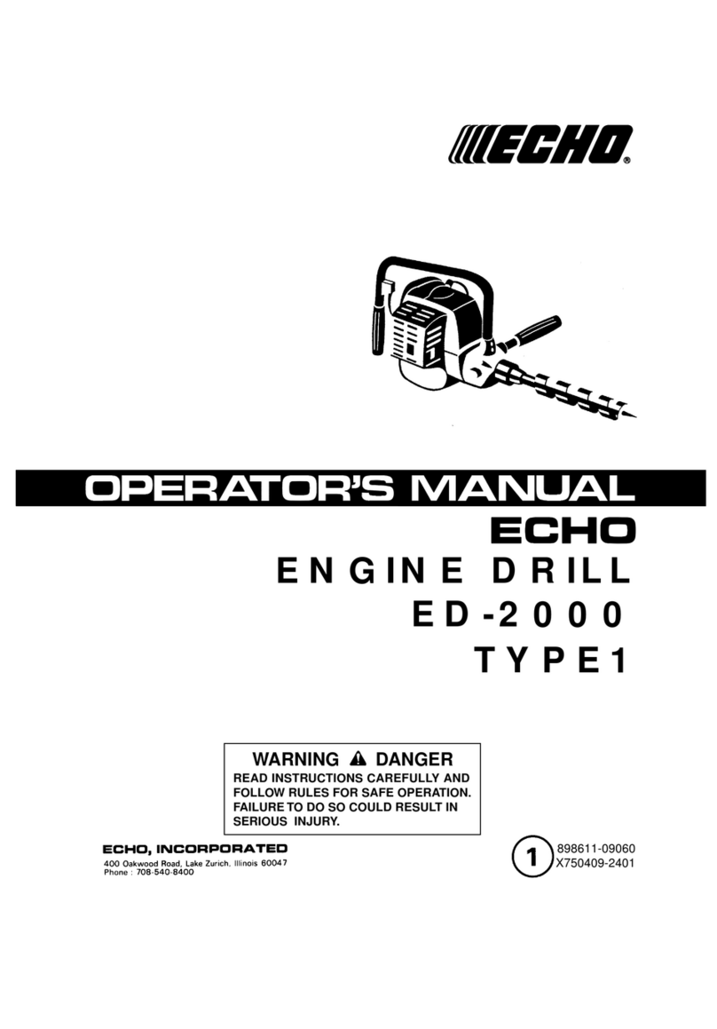 Echo ED-2000 User manual