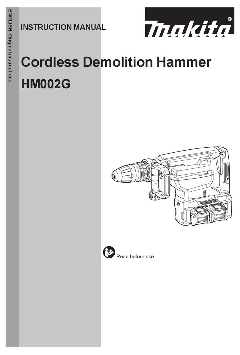 Makita HM002GZ03 User manual Makita HM002GZ03 User manual