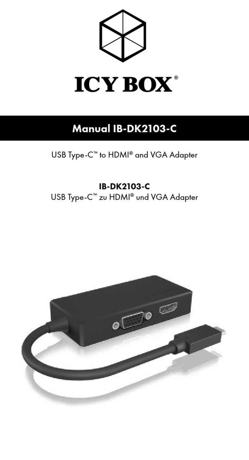 Icy Box IB-DK2103-C manual