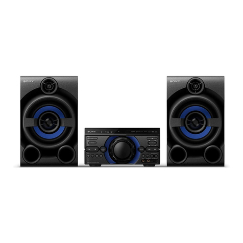 Sony MHC-M40D User manual