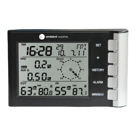 Ambient Weather WS-5305 User manual