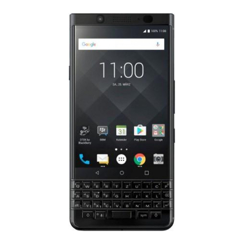 Blackbe;rry KEYone User manual