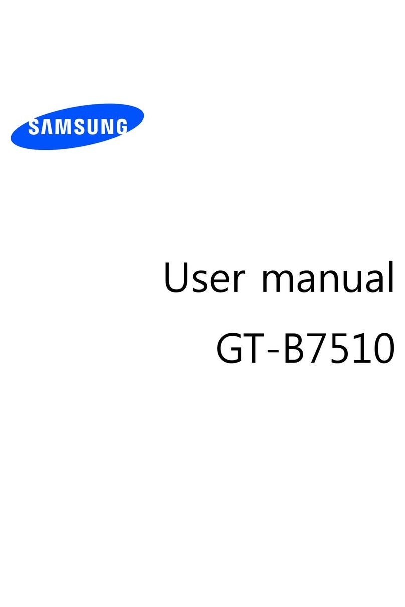 Samsung GT-B7510 user manual