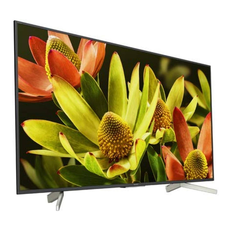 Sony BRAVIA KD-75X7800F User manual