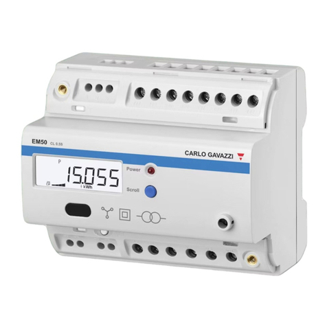 CARLO GAVAZZI EM50 User manual CARLO GAVAZZI EM50 User manual