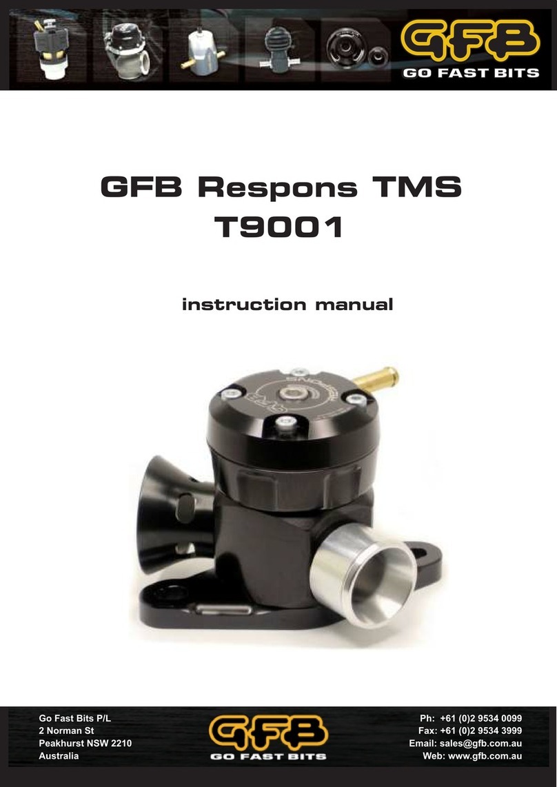 GFB T9001 instruction manual
