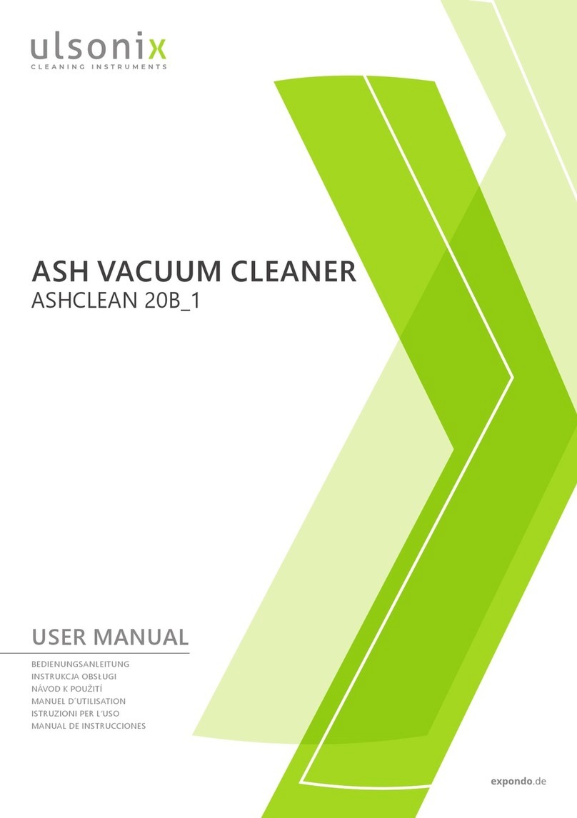 ulsonix ASHCLEAN 20B 1 user manual
