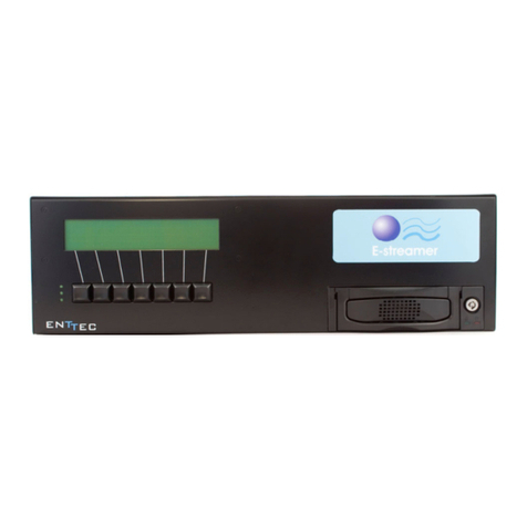 Enttec E-Streamer User manual