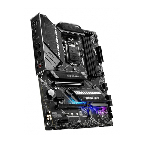 MSI MAG B460 TOMAHAWK User manual MSI MAG B460 TOMAHAWK User manual