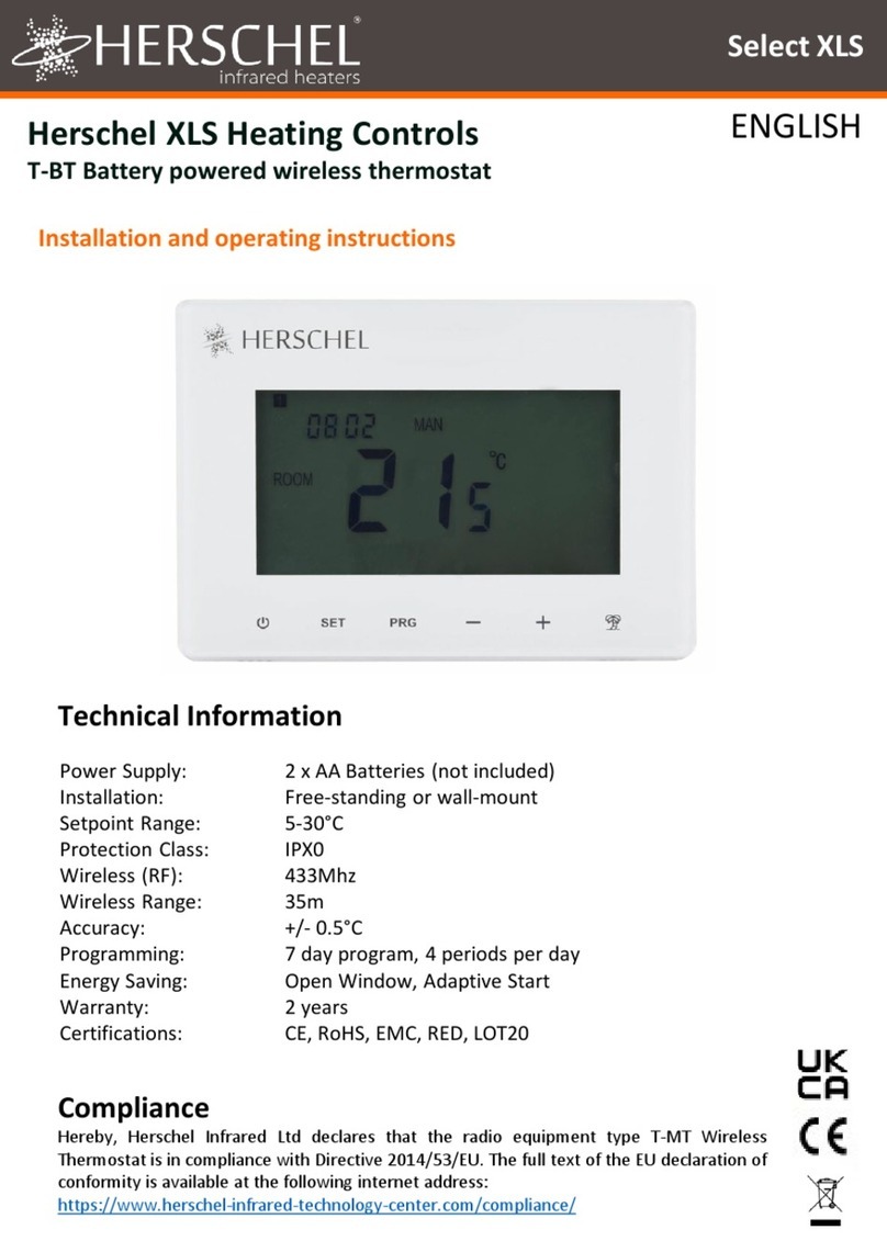Herschel XLS User manual