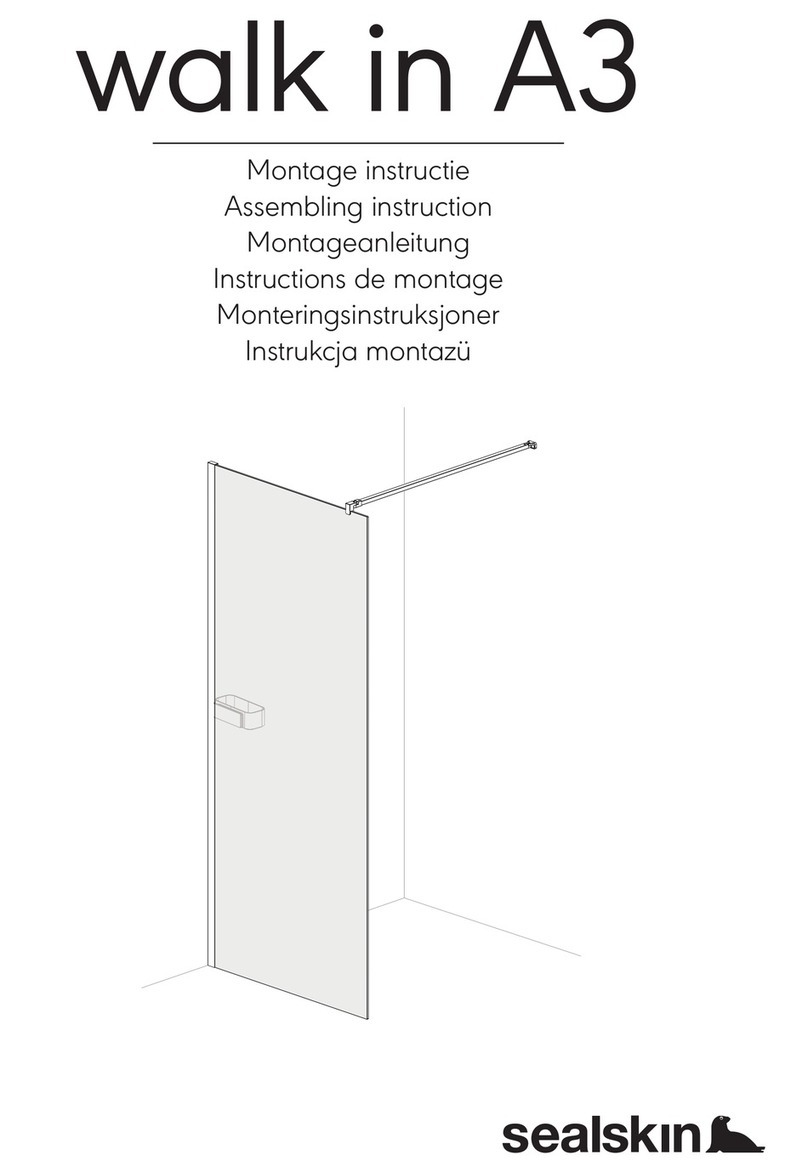 sealskin walk in A3 User manual