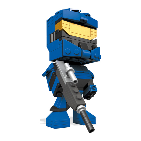 Mega Construx Kubros Halo Spartan Recon DXB91 User manual
