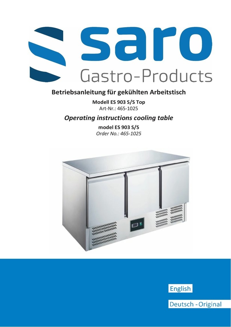 saro ES 903 S/S Top User manual