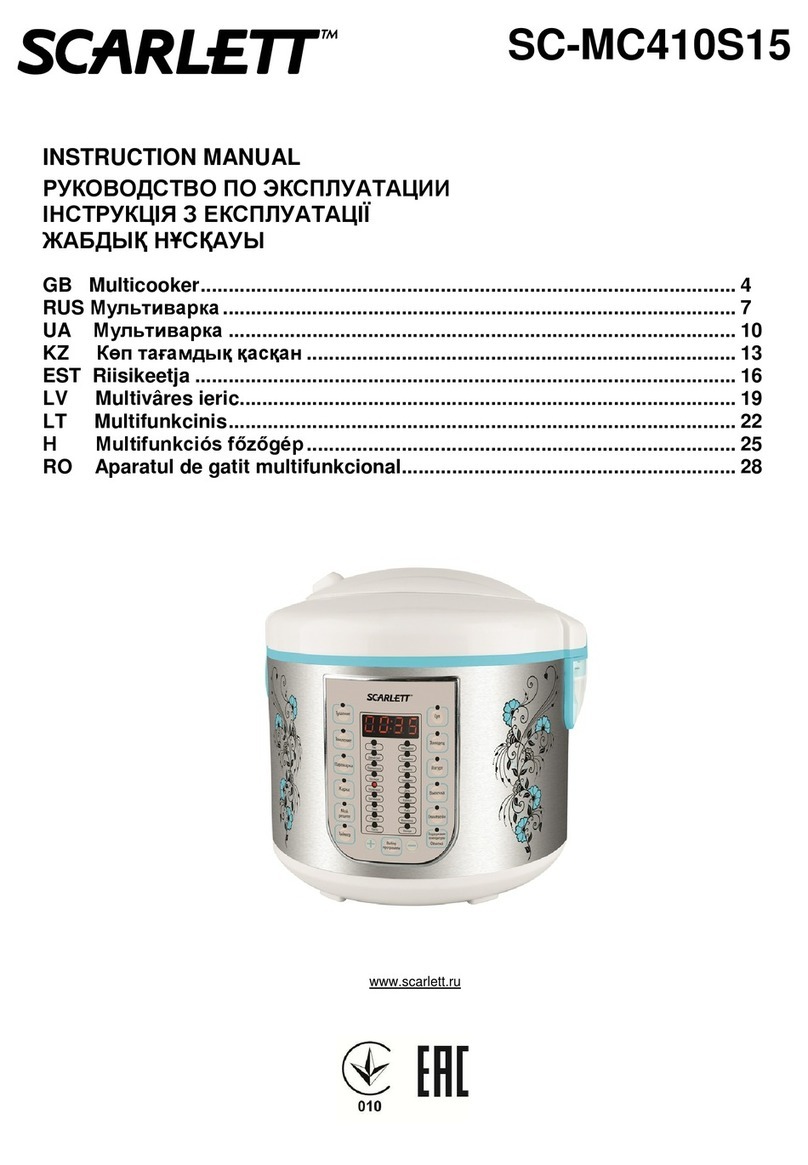 Scarlett SC-MC410S15 instruction manual