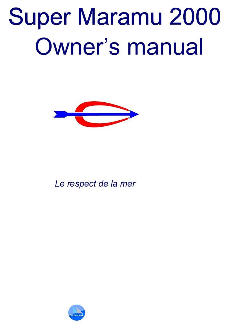 Amel Super Maramu 2000 owner's manual