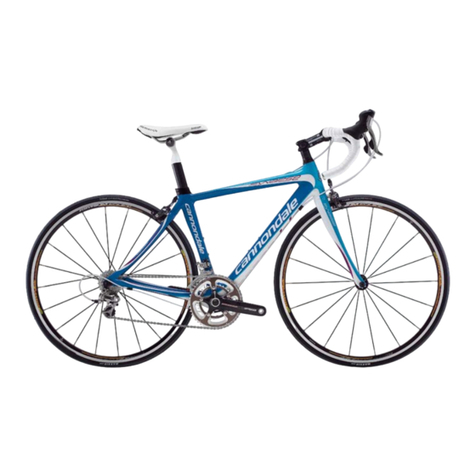 Cannondale Synapse Carbon Owner's manual supplement