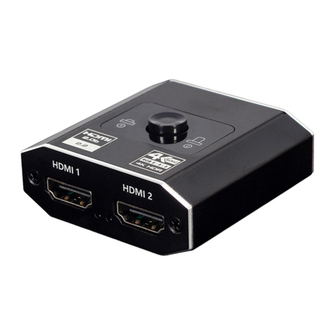Cablexpert DSW-HDMI-21 quick start guide