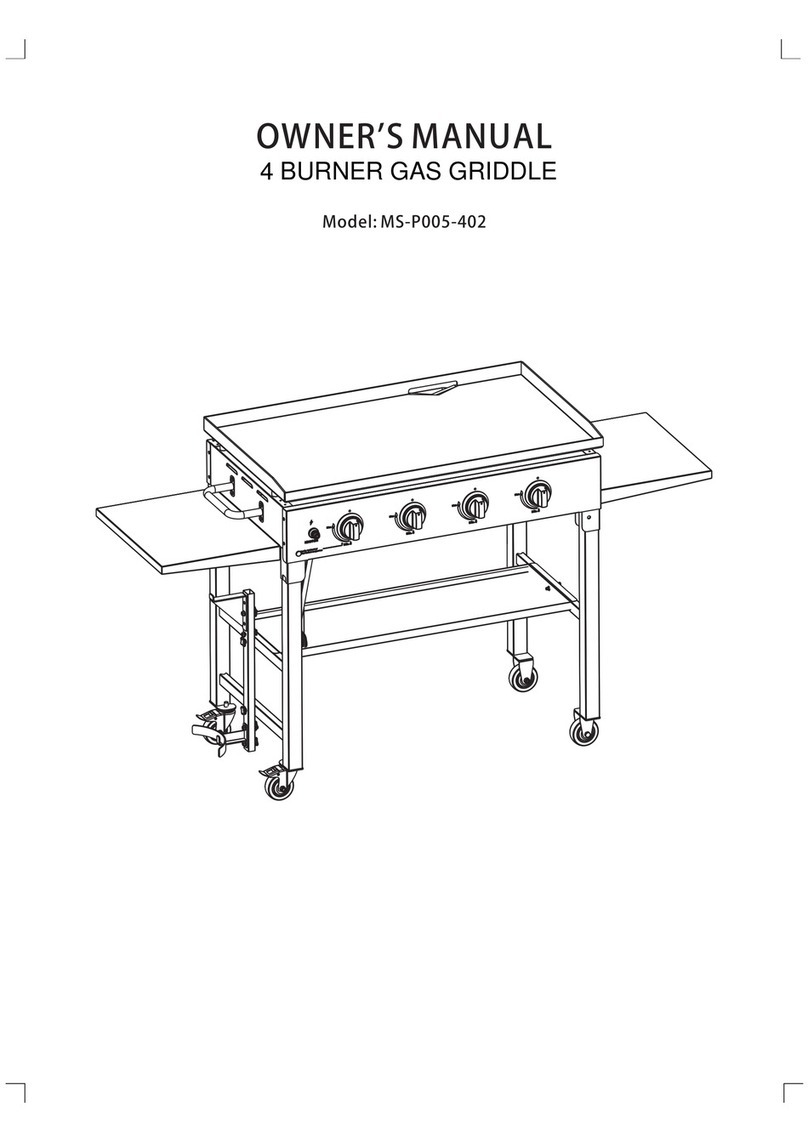 Grillfest MS-P005-402 owner's manual