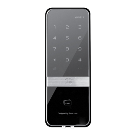 Yale YDG313 User manual