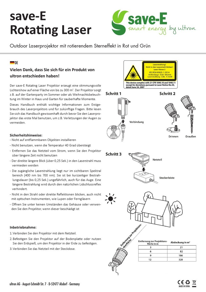ultron save-E User manual