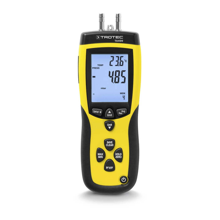Trotec TA400 User manual