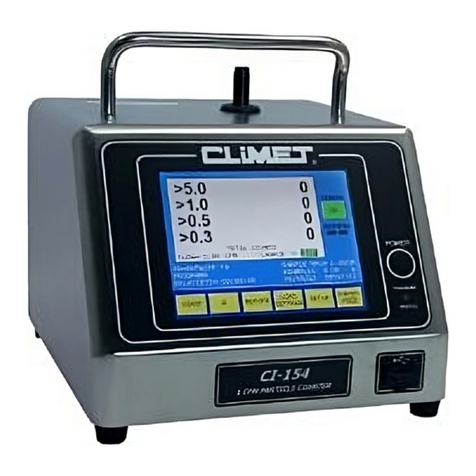 CLIMET INSTRUMENTS CI-154 user manual CLIMET INSTRUMENTS CI-154 user manual