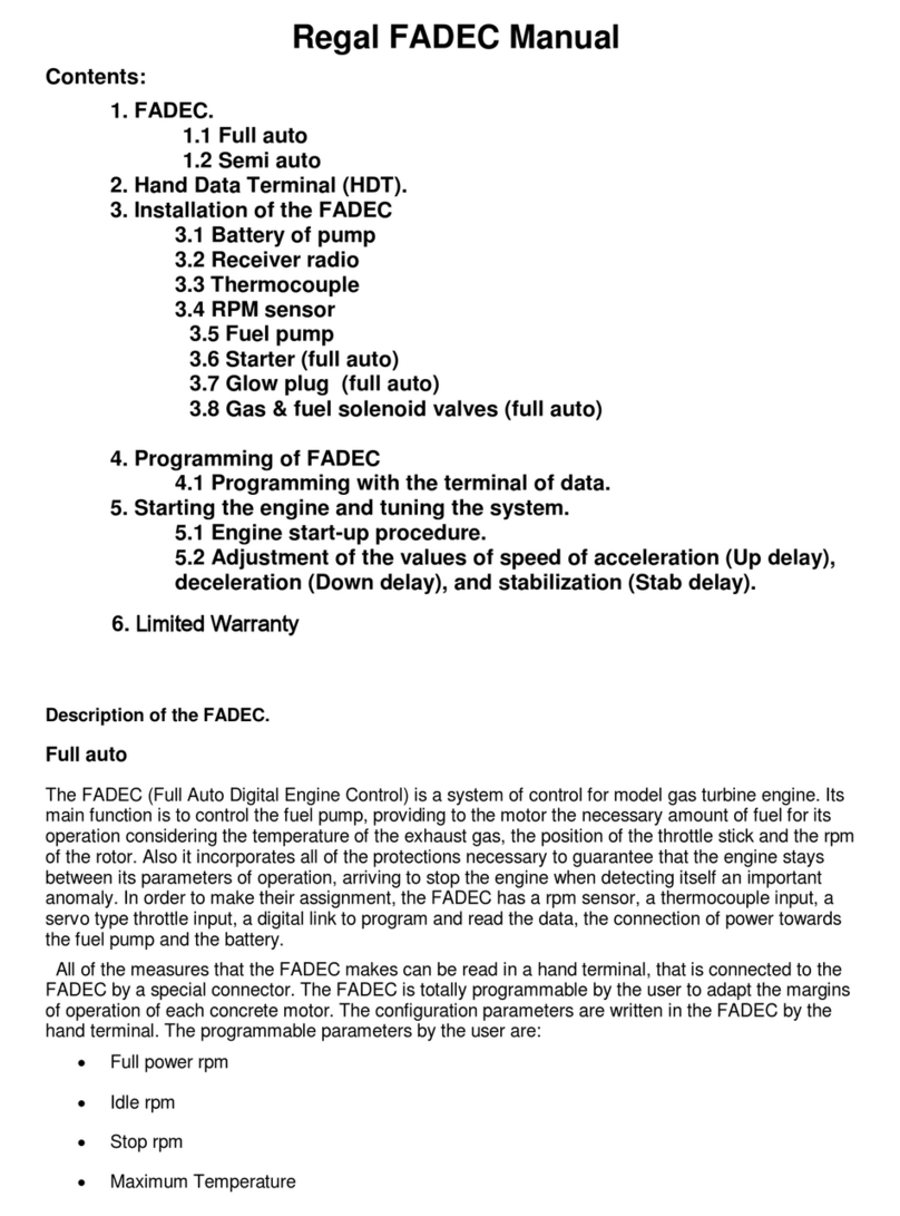 Regal FADEC manual