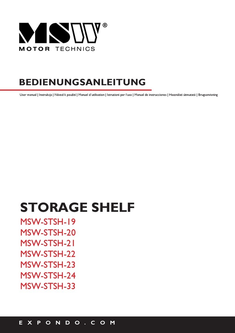MSW MSW-STSH-19 user manual