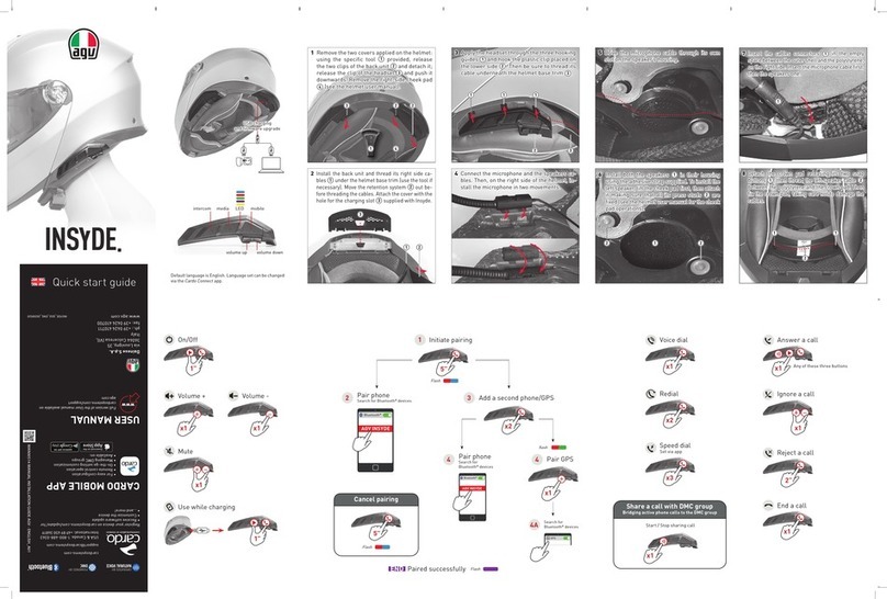 AGV INSYDE User manual